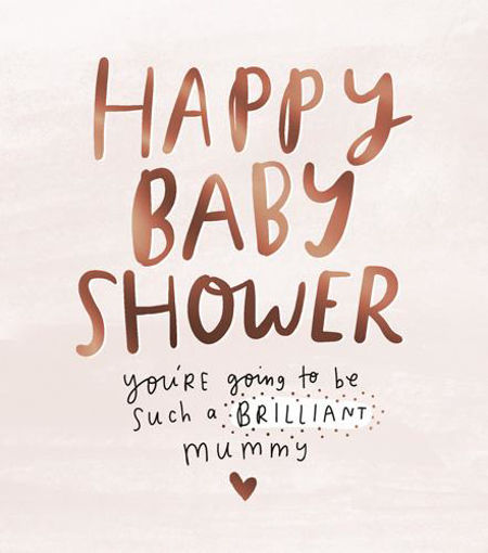 Picture of HAPPY BABY SHOWER CARD
